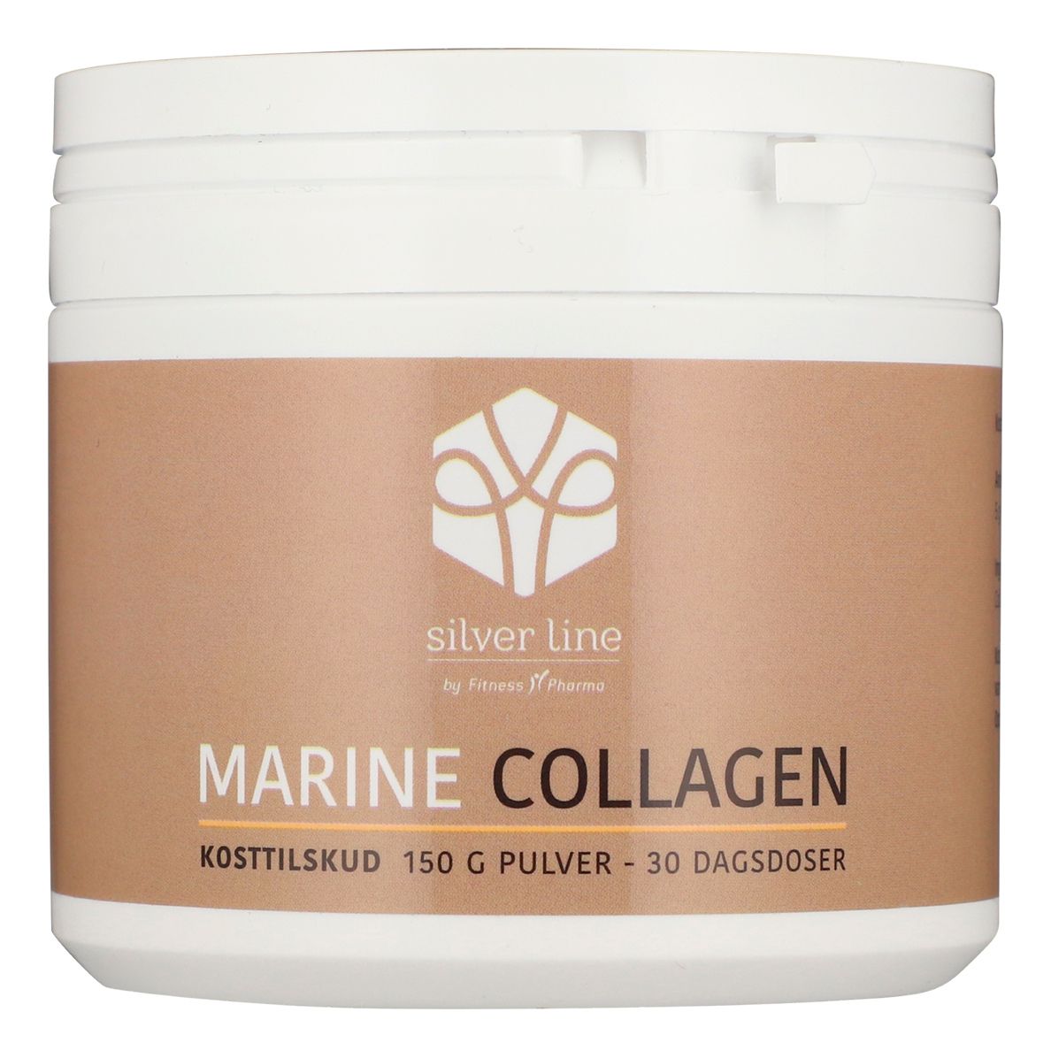 Fitness Pharma Silver Line by Fitness Pharma Marine Collagen pulver - 150 g