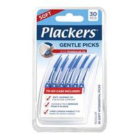 Plackers Gentle Picks Soft - 30 stk.