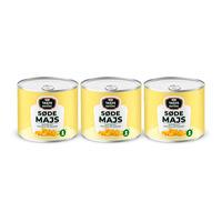 Taste of Nature Søde Majs - 3 x 140 g.