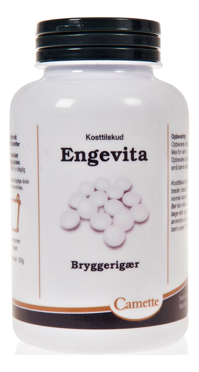 Camette Engevita ølgær - 500 tabl.