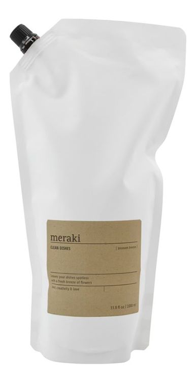 Meraki Dish wash, Blossom Breeze refill 1000ml main image 1