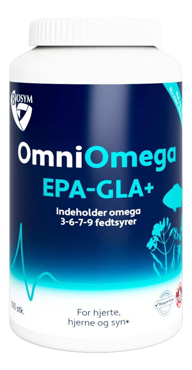OmniOmega EPA-GLA+ - 100 kaps.