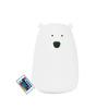 Rabbit & Friends silikone lampe 16cm (USB) fjernbetjening - hvid