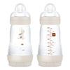 MAM Easy Start Anti-Colic Sutteflaske 260 ml, Neutral - 2 stk.