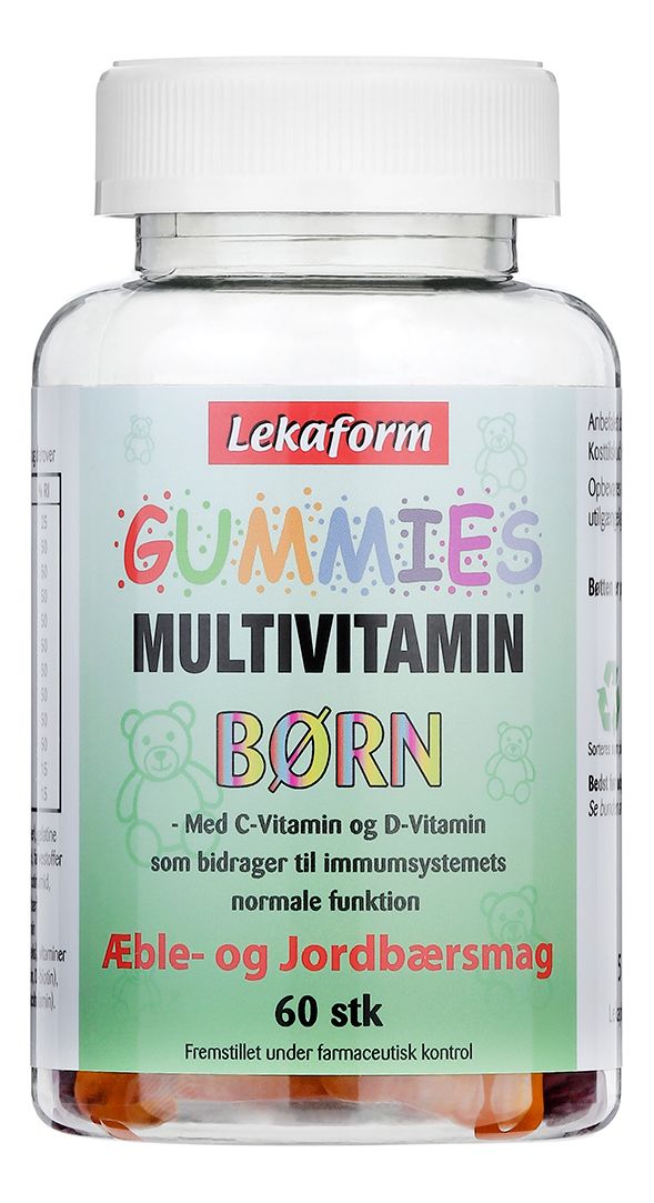 Lekaform Gummies Multivitamin Børn - 60 stk.