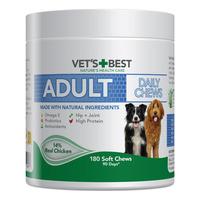 Vets Best Daily Chews, Adult - 180 stk.