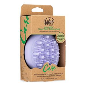 Wetbrush Green Scalp Exfoliator Massage Purple Stk