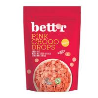 Bett`r Chokoladeknapper med frysetørret jordbær Ø - 200 g