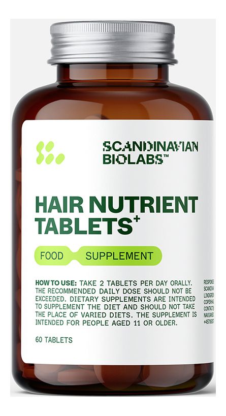 Scandinavian Biolabs Hair Nutrient Tablets Unisex - 60 tabl.