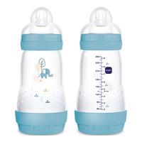 MAM Easy Start Anti-Colic Sutteflaske 260 ml, Blå - 2 stk.