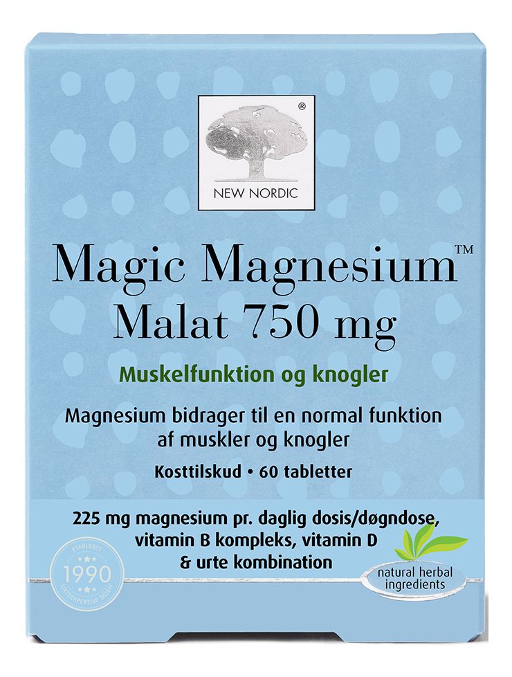 New Nordic Magic Magnesium Malate - 60 tabl.