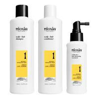 Nioxin System 1 Trial Kit for Natural/Untreated Hair - 1 stk.