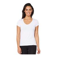 Boody Women's V-Neck T-Shirt, hvid - M