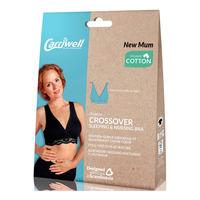 Carriwell Organic Crossover Sove & Amme-BH Hvid - M
