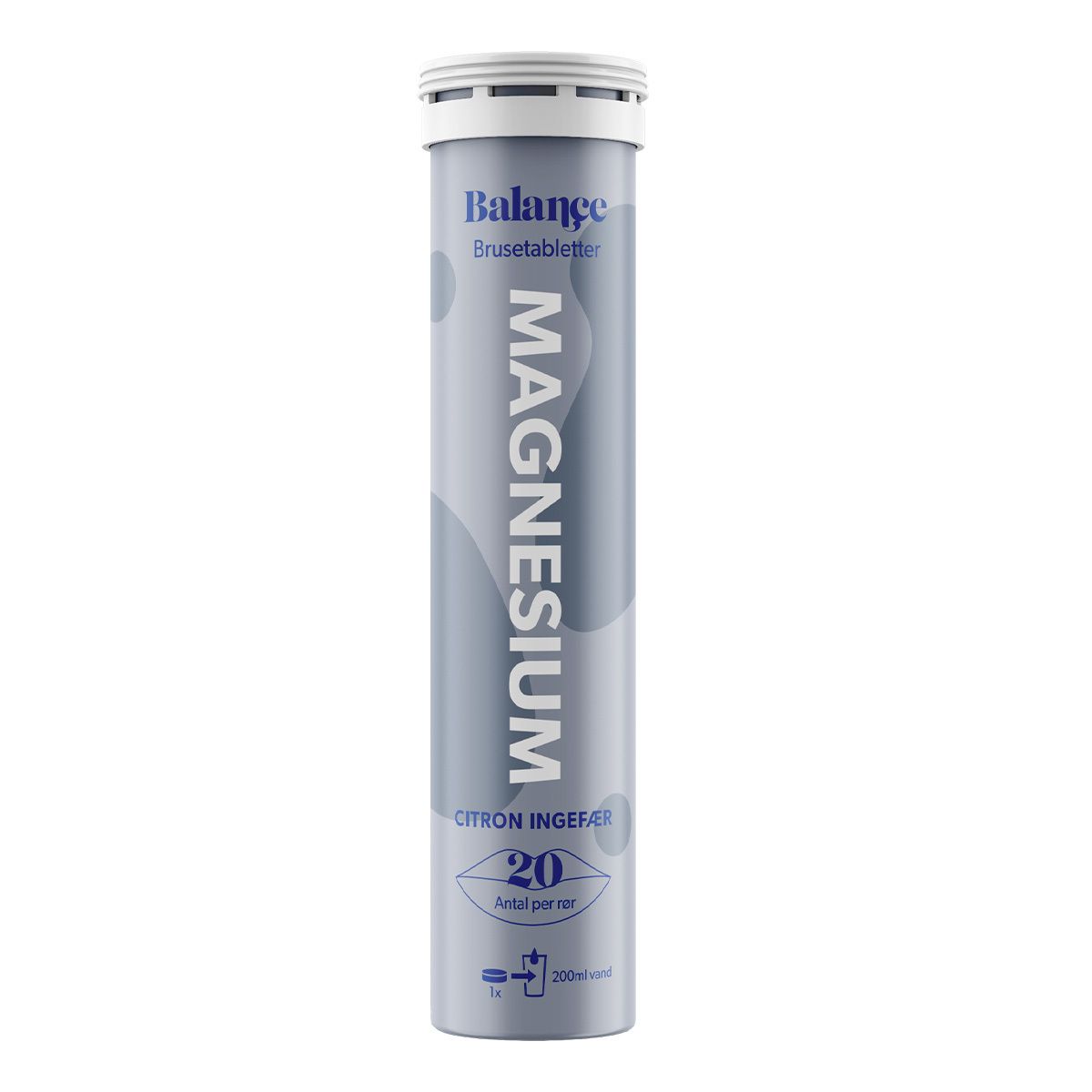 Balance Magnesium Brusetabletter - 20 brusetabl.