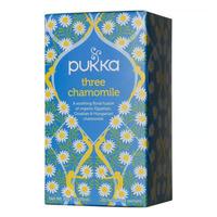 Pukka Three Chamomile te Ø - 20 breve