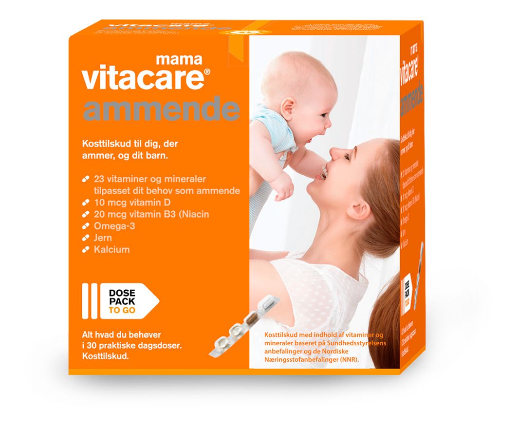 Vitacare Mama Ammende - 30 dagsdosis pakninger