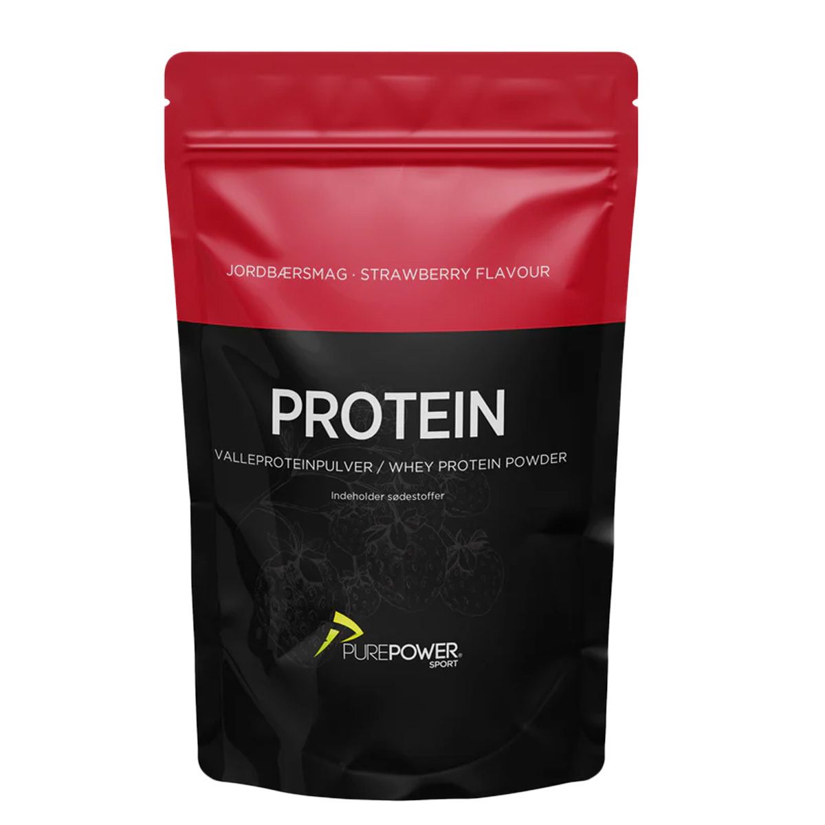 Proteinpulver Jordbær – 400 g