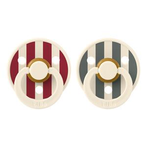 Bibs Studio Colour Block Latex Ruby Pine Mix Pak Flere Størrelser