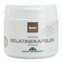 Natur-Drogeriet Tomme Gelatine Kapsler - 360 stk.