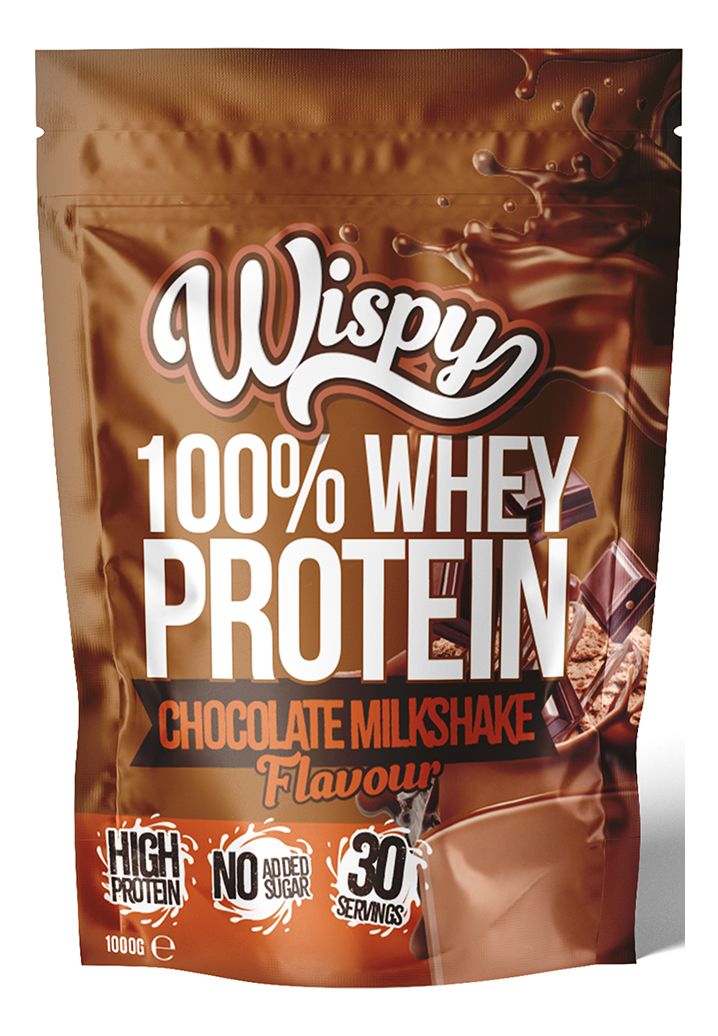 Denmark product data sample: Wispy Whey Chocolate Milkshake - 1000 g.