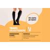 Mabs Travel Cotton Knee Black - Flere størrelser