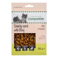 Companion Cat Crunchy Snack m. Ost - 55 g.