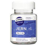 Livol Jern Tyggetabletter - 75 tyggetabl.