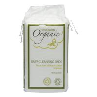 Store vatrondeller i økologisk bomuld - 60 stk