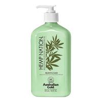 Australian Gold Hemp Nation Bodylotion Agave and Lime - 535 ml.