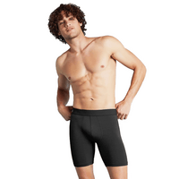 Boody Everyday Long Boxers Black - 1 stk - Large