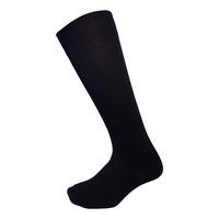 ReflexWear® Diabetic & Comfort Stocking Knee high, Thin, Black - 43-46