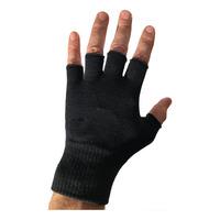 ReflexWear® Gloves without fingers Black - Large