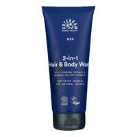 Urtekram Beauty Men 2-in-1 Hair & Body Wash - 200 ml.