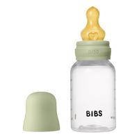 BIBS Baby Bottle Round Latex 150 ml Slow Flow Sage - 1 stk.