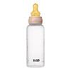 BIBS Baby Bottle Round Latex 270 ml Medium Flow Blush - 1 stk.