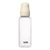 BIBS Baby Bottle Round Latex 270 ml Medium Flow Ivory - 1 stk.