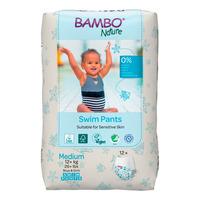 Bambo Nature Svømmeble M 12+ kg - 12 stk.
