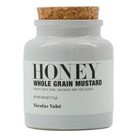 Nicolas Vahé Honey, whole grain mustard - 115  g
