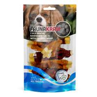 Faunakram dental sticks m. kyllingewrap, kornfri str. S - 110 g.