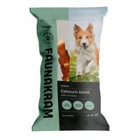 Faunakram kalk-tyggeben overtrukket m. kylling - 50 g.