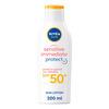 Nivea Sensitive Immediate Protect Sun-Allergy Lotion SPF 50+ - 200 ml.