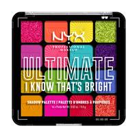 NYX Professional Makeup Ultimate Shadow Palette 16-Pan 04W I Know Thats Bright - 12,8 g.