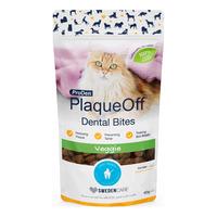 Swedencare PlaqueOff Dental Bites Cat, Veggie - 60 g.