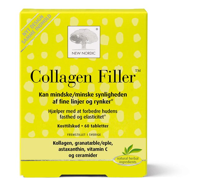 New Nordic Skin Care Collagen Filler - 60 tabl.