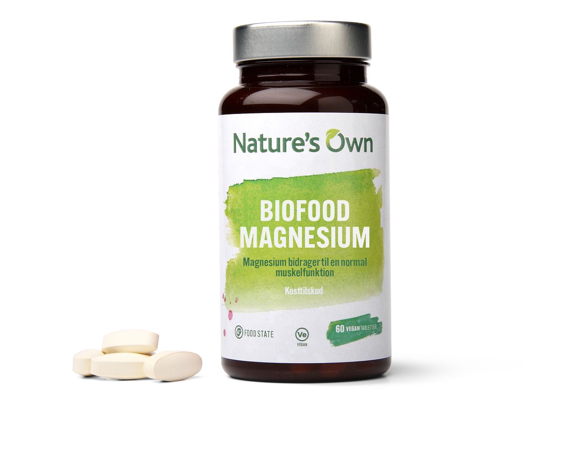 Nature's Own Biofood Magnesium - 60 tabl.