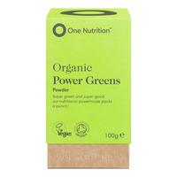 One Nutrition Power Greens Øko - 100 g.