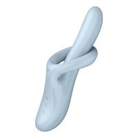 Satisfyer Heat Flex 4 Rabbit Vibrator Blue - 1 stk.