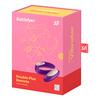 Satisfyer Double Plus Par Vibrator m. Fjernbetjening - 1 stk.