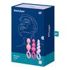 Satisfyer Booty Call Anal Plug sæt - Pink